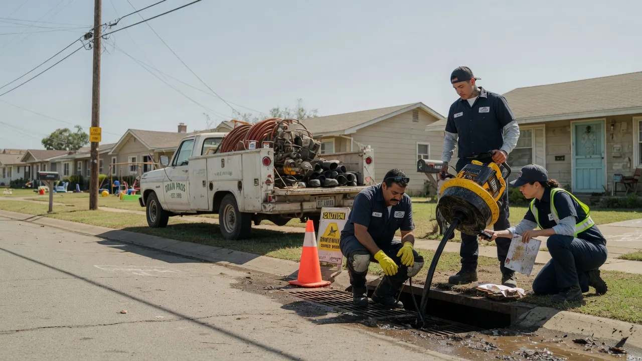 Drain Cleaning in Cropwell, AL near me